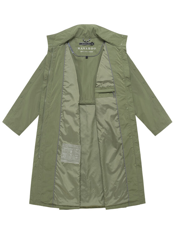Navahoo Navahoo Kurtka przejściowa Zenblüte Zielony Regular Fit