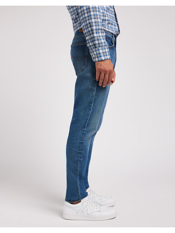 Lee Lee Jeansy AUSTIN Niebieski Slim Fit