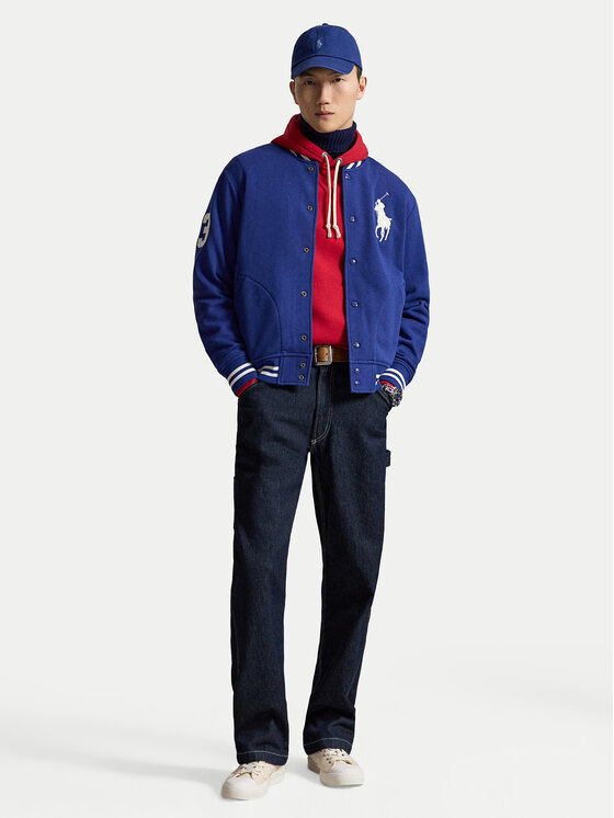 Polo Ralph Lauren Polo Ralph Lauren Суитшърт 710951717502 Син Regular Fit