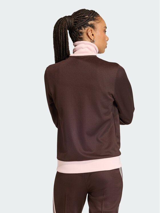 adidas adidas Bluza CLASSIC Brązowy Regular Fit