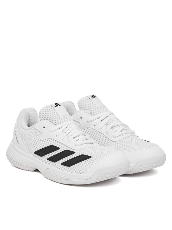adidas adidas Tenisové topánky Courtflash Tennis Shoes Kids KK3865 Biela