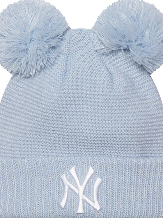 New Era New Era Czapka Double Pom Bea 60565276 Błękitny