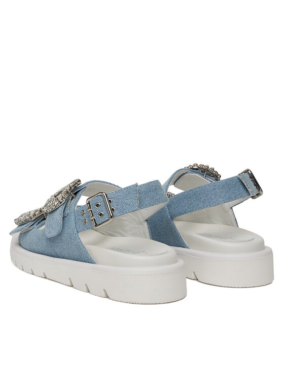 Eva Minge Eva Minge Sandalen SNOWDROP-I75-563 Blau