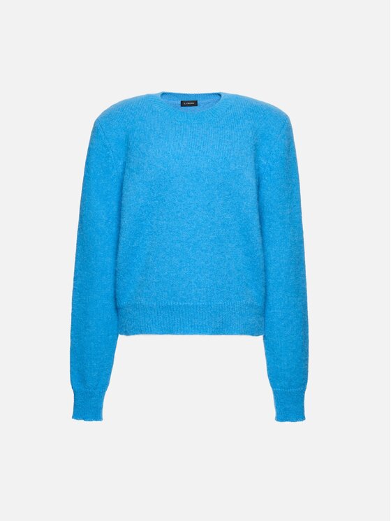 La Mania La Mania Sweter KENZI Niebieski Boxy Fit