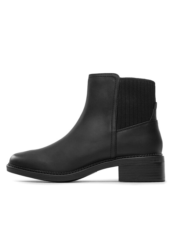 Clarks Clarks Μποτάκια Maye Palm 261743544 Μαύρο