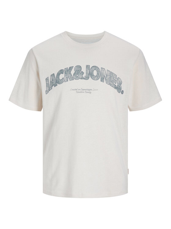 Jack & Jones Jack & Jones Póló Almeria 12276962 Bézs Regular Fit