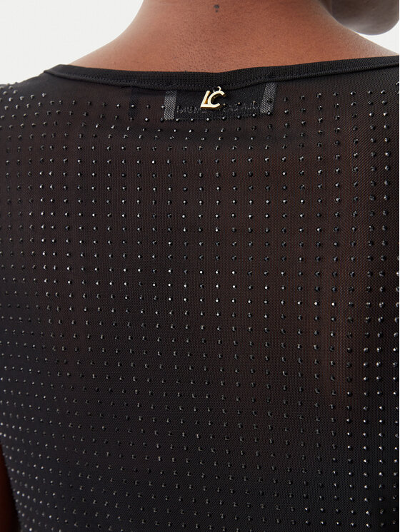 LOLA CASADEMUNT LOLA CASADEMUNT Φόρεμα κοκτέιλ LS2516066 Μαύρο Regular Fit