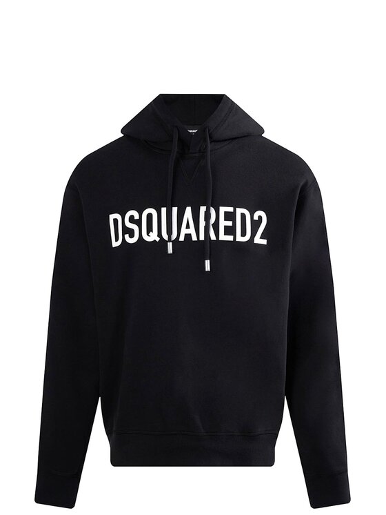 Dsquared2 Dsquared2 Μπλούζα S74GU0664 Μαύρο Regular Fit