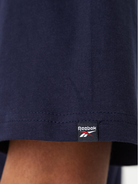 Reebok Reebok Tričko RK25735CCM Tmavomodrá Regular Fit