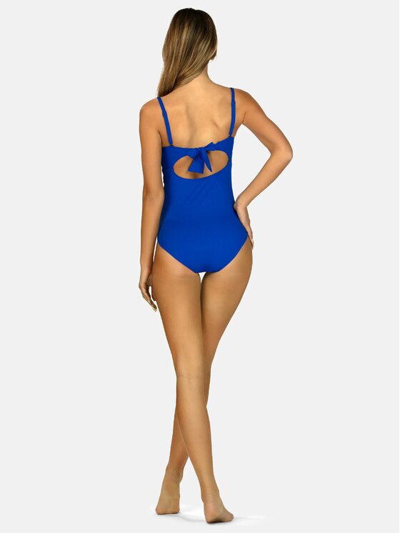 Miss Lou Miss Lou Costume da bagno ML033 Blu