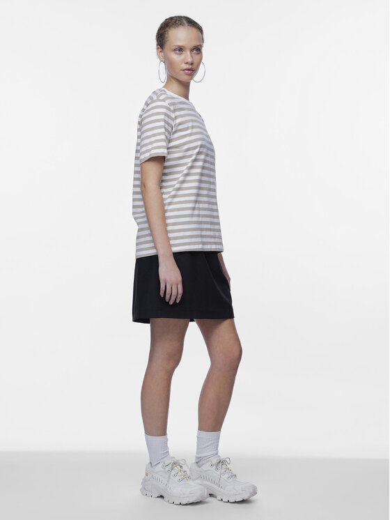 Pieces Pieces Majica Ria 17146339 Bež Regular Fit