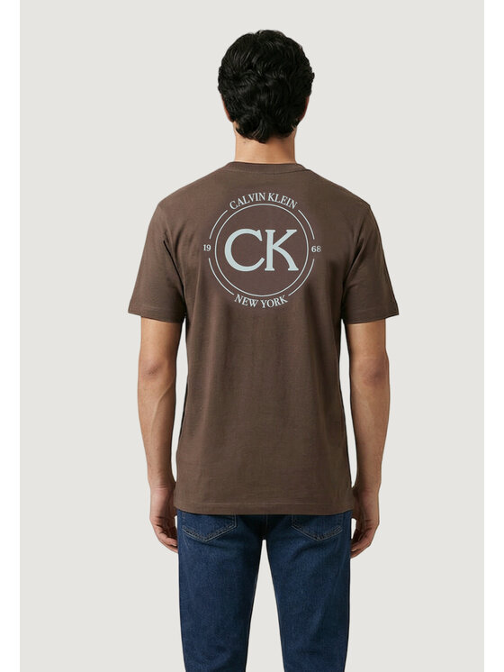 Calvin Klein Jeans Calvin Klein Jeans T-shirt LV04RE825G Marrone Casual Fit