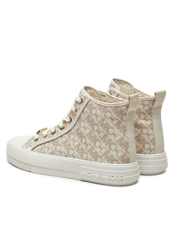 MICHAEL Michael Kors MICHAEL Michael Kors Кеди Evy High Top 43F4EYFE5B Бежевий