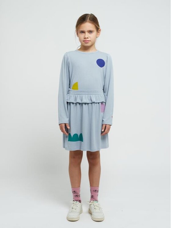 Bobo Choses Bobo Choses Bluzka Geometric Shapes Niebieski Regular Fit