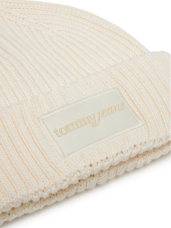 Tommy Jeans Tommy Jeans Σκούφος Script AW0AW17909 Κρεμ
