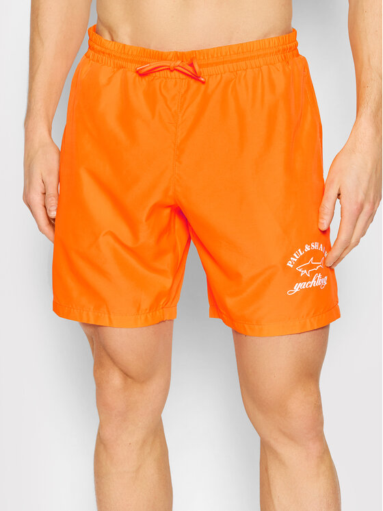 Paul&Shark Kopalne hlače 21415046 Oranžna Regular Fit