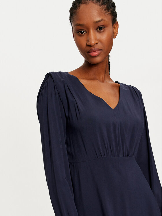 ONLY ONLY Sukienka codzienna Nova 15331918 Granatowy Regular Fit
