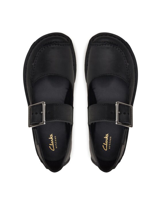 Clarks Clarks Halbschuhe Funny Bar 26176442 Schwarz