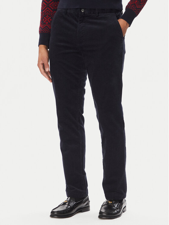 Tommy Hilfiger Tommy Hilfiger Chino kalhoty MW0MW44822 Tmavomodrá Regular Fit