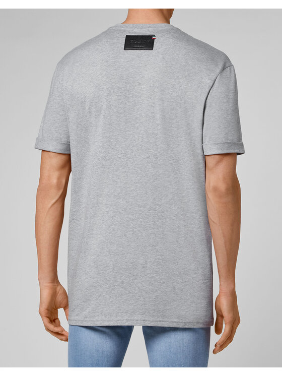 PHILIPP PLEIN PHILIPP PLEIN T-Shirt 11017 Beżowy Regular Fit