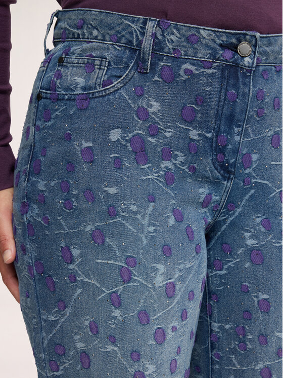 Fiorella Rubino Fiorella Rubino Jeansy P40PT005467N024 Niebieski Regular Fit