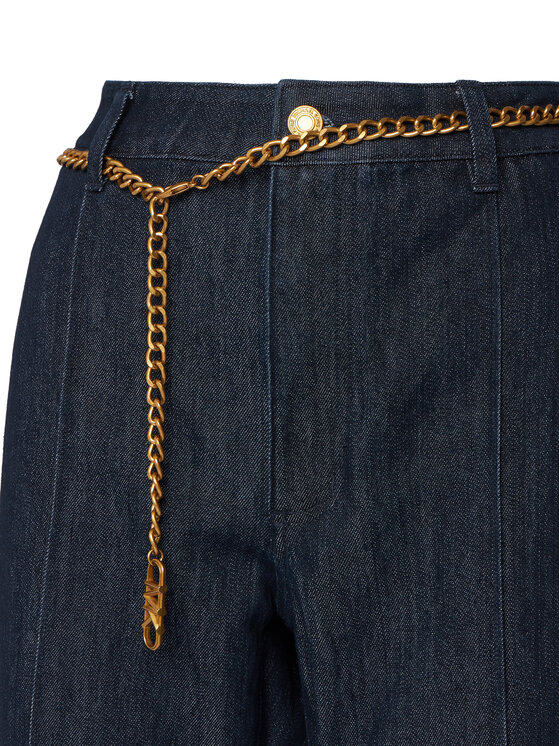 MICHAEL Michael Kors MICHAEL Michael Kors Jeans hlače MF590HRM24 Mornarsko modra Bootcut Fit