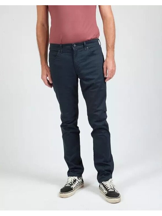 Wrangler Wrangler Pantaloni di tessuto GREENSBORO Blu Straight Fit
