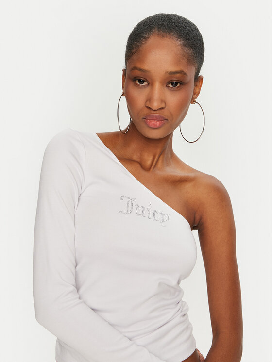 Juicy Couture Juicy Couture Bluse Nella JCWCT24310 Weiß Slim Fit