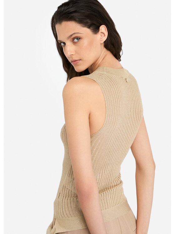 Liu Jo Liu Jo Maglione CF5102MS015A4356 Oro Slim Fit