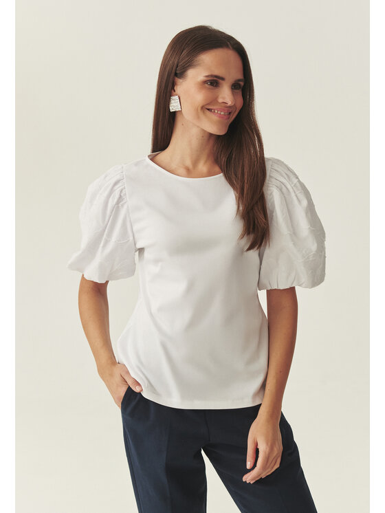TATUUM TATUUM Blúzka RIKA Biela Classic Fit