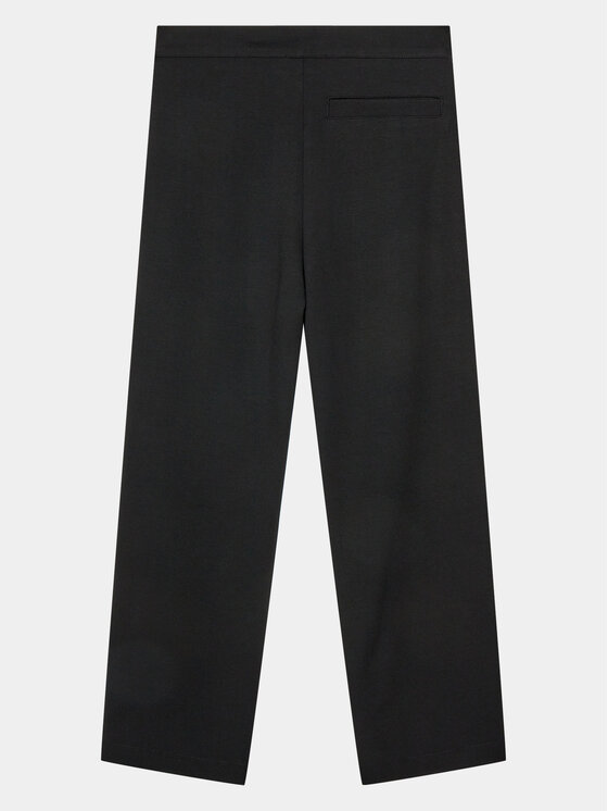 Calvin Klein Jeans Calvin Klein Jeans Medžiaginės kelnės Ceremony IB0IB01936 Juoda Regular Fit