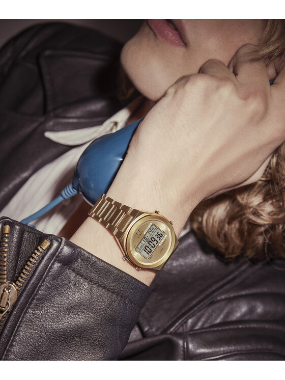 Timex Timex Zegarek TW2Y09700 Złoty