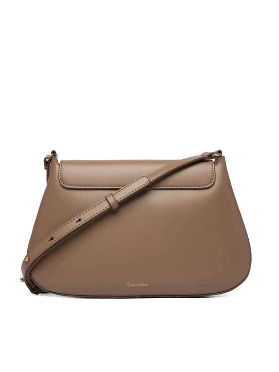 Calvin Klein Calvin Klein Τσάντα Hardware Flap Meidum Crossbody LV04F3401G Μπεζ