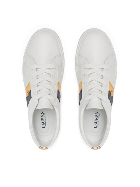 LAUREN RALPH LAUREN LAUREN RALPH LAUREN Sneakersy Janson II 802942784002 Biały