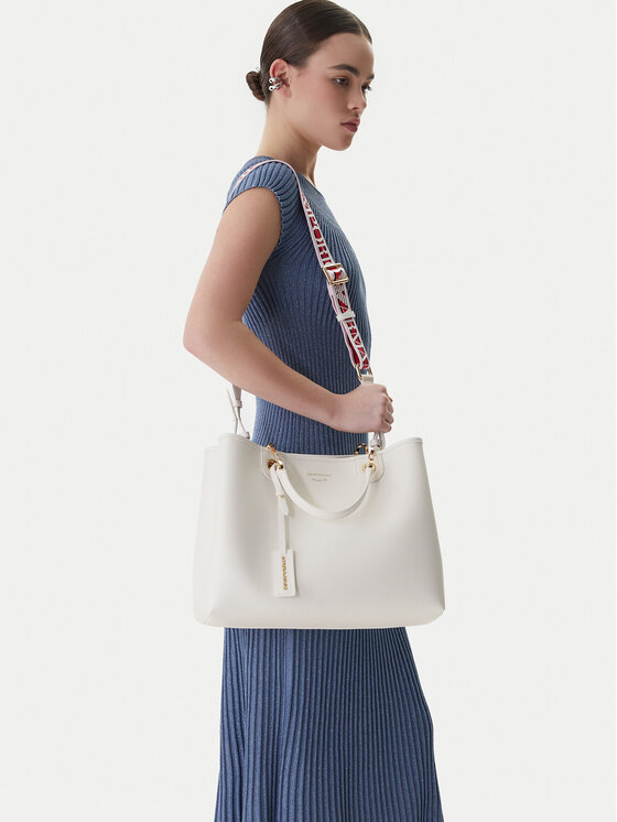 Emporio Armani Emporio Armani Дамска чанта EW000360 AF12103 M0034 Бял