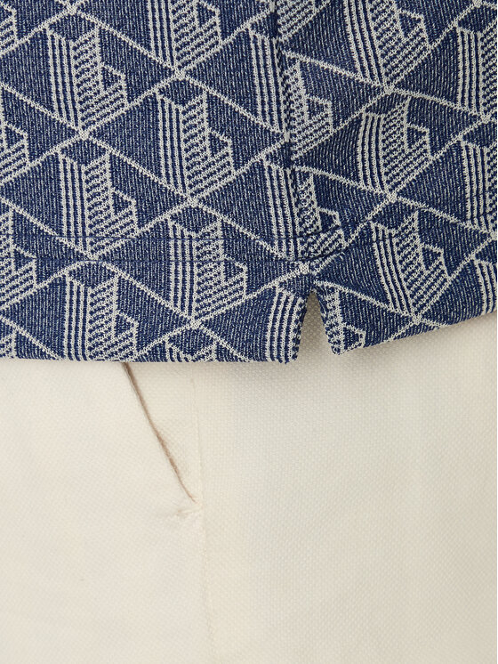 Lacoste Lacoste Polo majica DH1417 Mornarsko modra Slim Fit