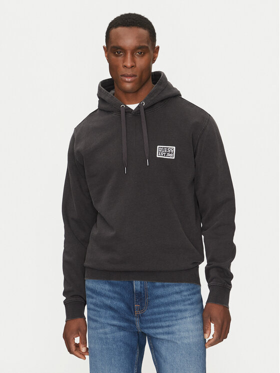 Guess Guess Μπλούζα M5RQ04 KC2B1 Μαύρο Regular Fit