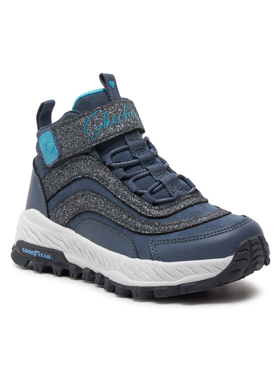 Skechers Skechers Sneakersy Fuse Tread Wild Adventure 302948L/SLT Tmavomodrá