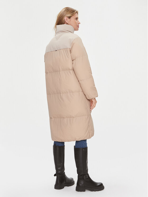 Tommy Hilfiger Tommy Hilfiger Зимно яке New York WW0WW39749 Бежов Relaxed Fit
