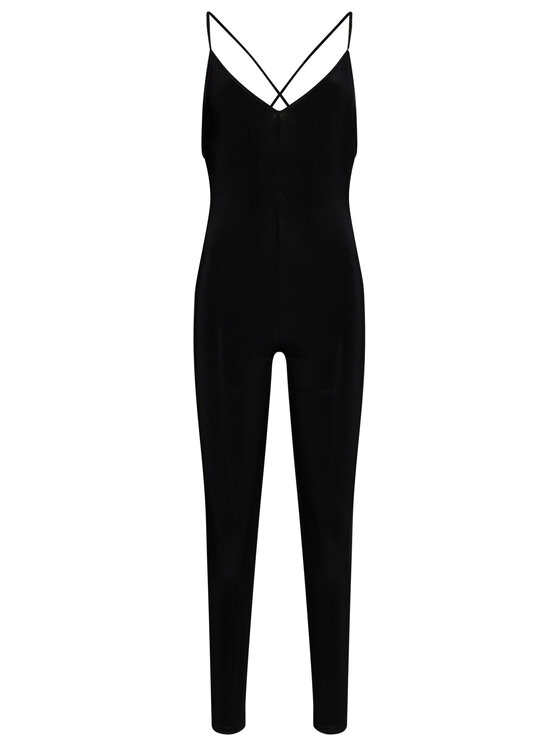 Nissa Nissa Kombinezons SALO12153 Melns Slim Fit