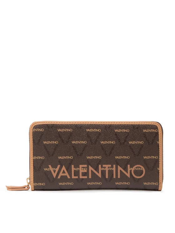 Valentino Große Damen Geldbörse Liuto VPS3KG155 Braun