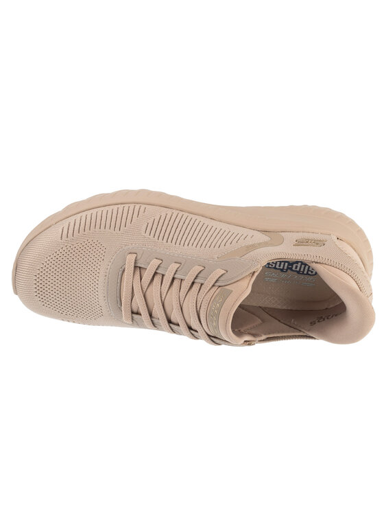 Skechers Skechers Sneakersy Slip-Ins: BOBS Sport Squad Chaos - Current Muse Beżowy