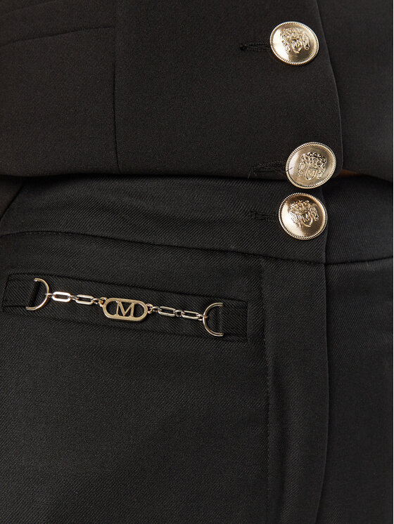 Marciano Guess Marciano Guess Pantaloni palazzo Magda 4BGB07 7183A Negru Relaxed Fit