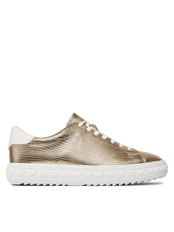 Sneakers MICHAEL Michael Kors Femei, Mărimea: 37, Auriu, Grove Lace Up 43R4GVFS1M