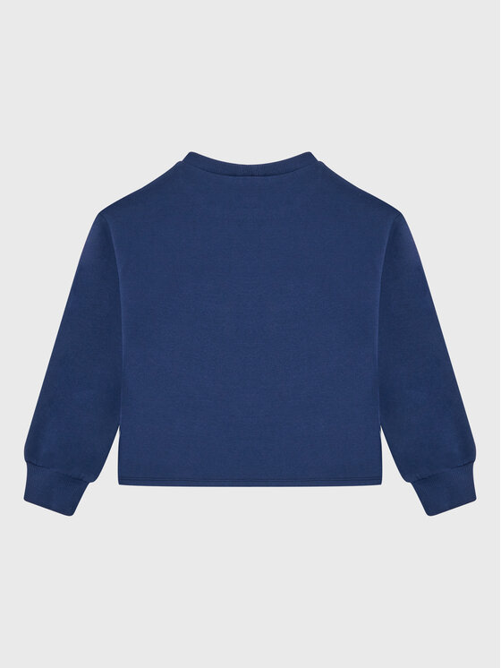 United Colors Of Benetton United Colors Of Benetton Majica dugih rukava 3J68C10AN Tamnoplava Regular Fit