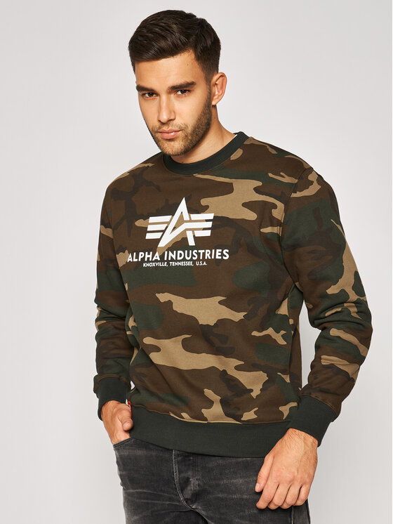 Alpha Industries Jopa Basic 178302C Zelena Regular Fit