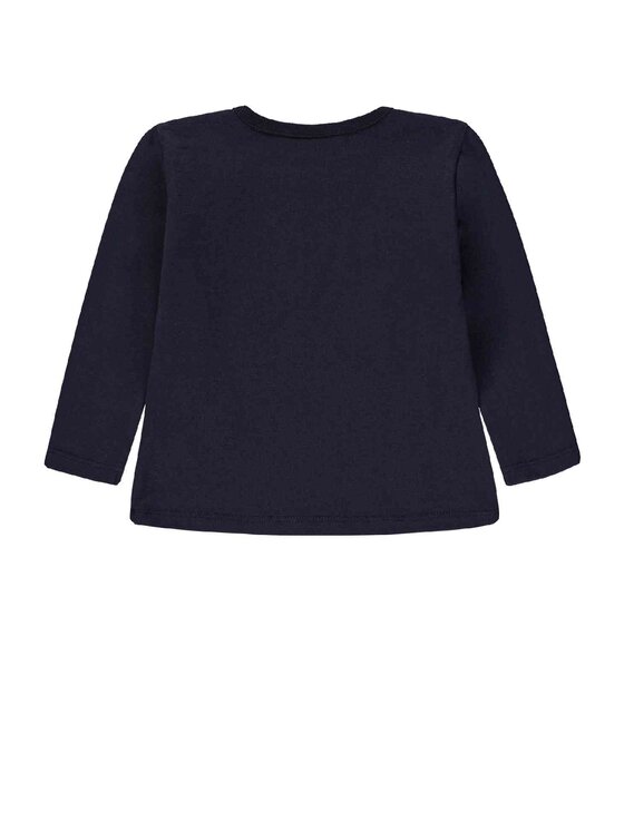 Kanz Kanz Bluzka 1846601-3105 Niebieski Basic Fit
