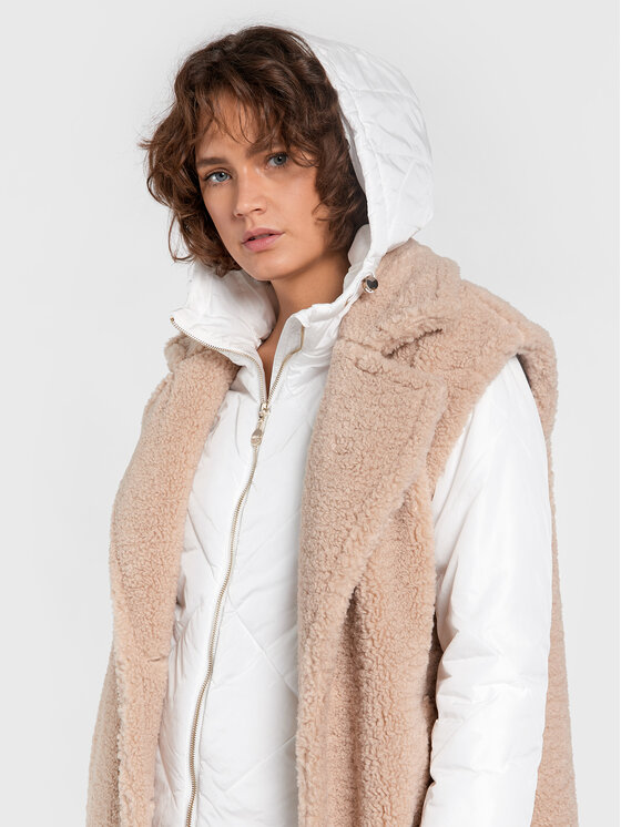 Liu Jo Sport Liu Jo Sport Μπουφάν μεταβατικό TF2193 E0789 Λευκό Regular Fit