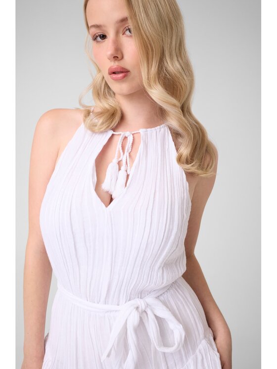 Guess Guess Každodenní šaty 183977 Bílá Classic Fit