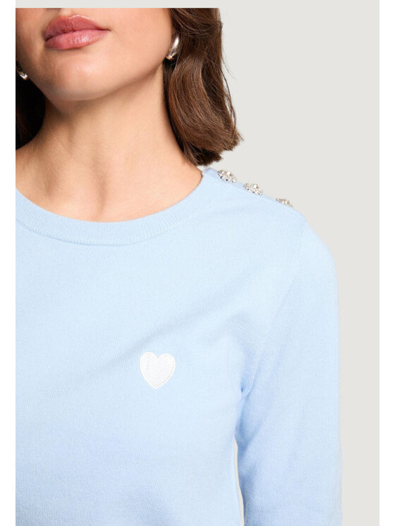 Morgan De Toi Morgan De Toi Maglione 251-MKISS Blu Casual Fit